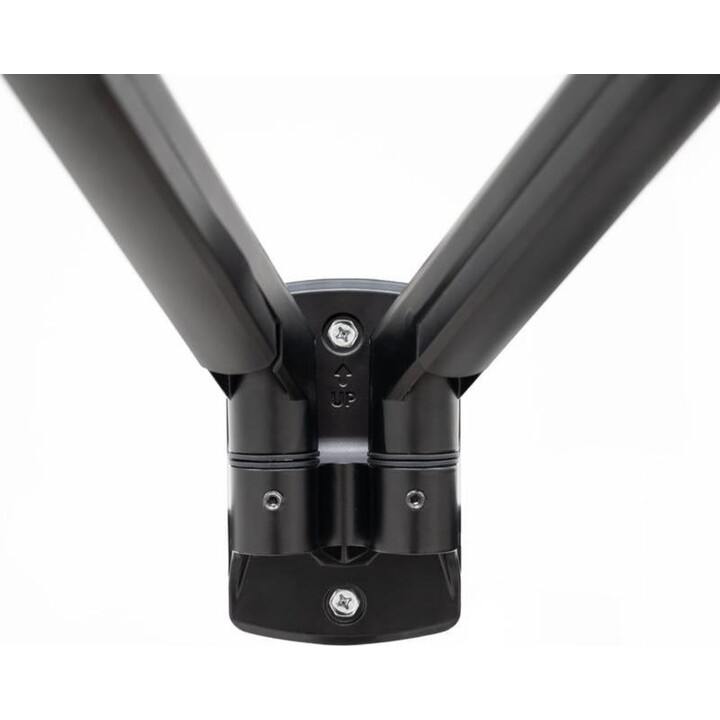 Soporte de Pared para 2 Monitores TooQ LP1434TNR-B/ Giratorio/ Inclinable/ Rotatorio/ hasta 10kg