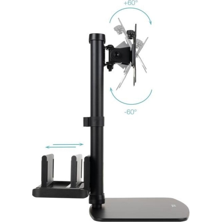 TooQ DB1128TN-B Desktop Monitor Stand / Adjustable / Swivel / Tilt / up to 6kg