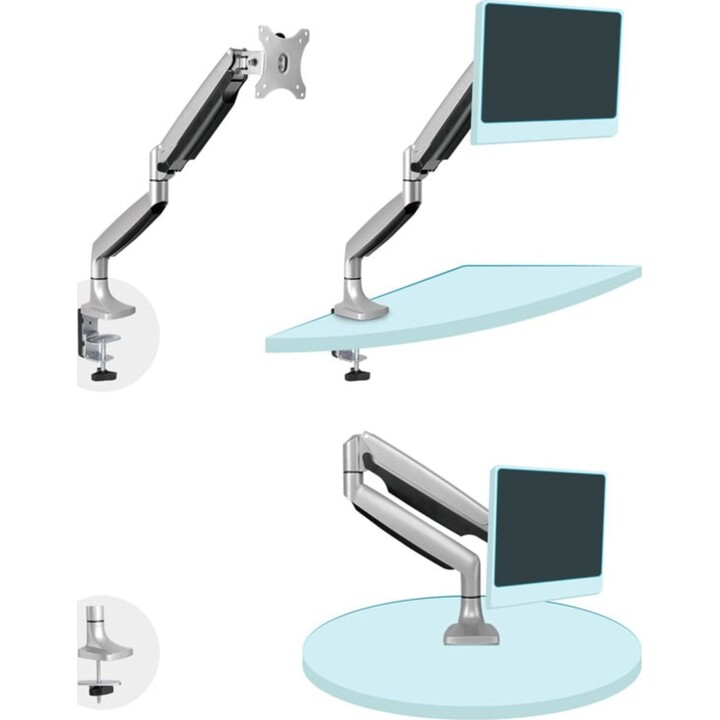 Soporte para Monitor TooQ DB3032TNR-S/ hasta 9kg