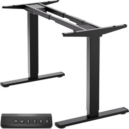 ESTRUCTURA DE ESCRITORIO MOTORIZADA/NEGRO CDF222E-B ONKRON