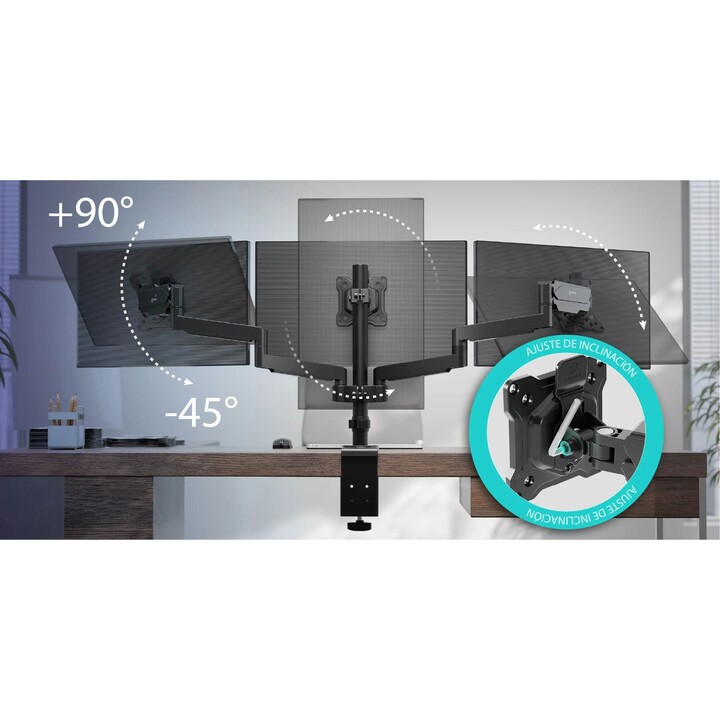 MONITOR ACC DESK MOUNT/13-32" BLACK G280-B ONKRON