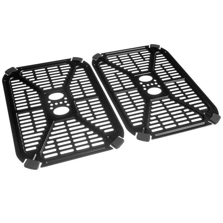Russell Hobbs Satisfry Dual Basket Air Fryer 9L Heißluftfritteuse schwarz
