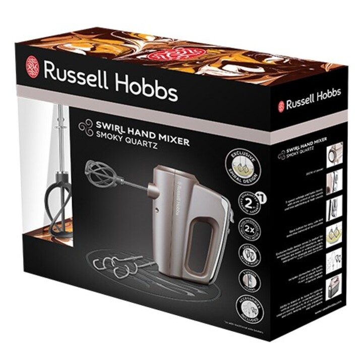 Russell Hobbs Swirl Hand Mixer Smoky Quartz 25892-56
