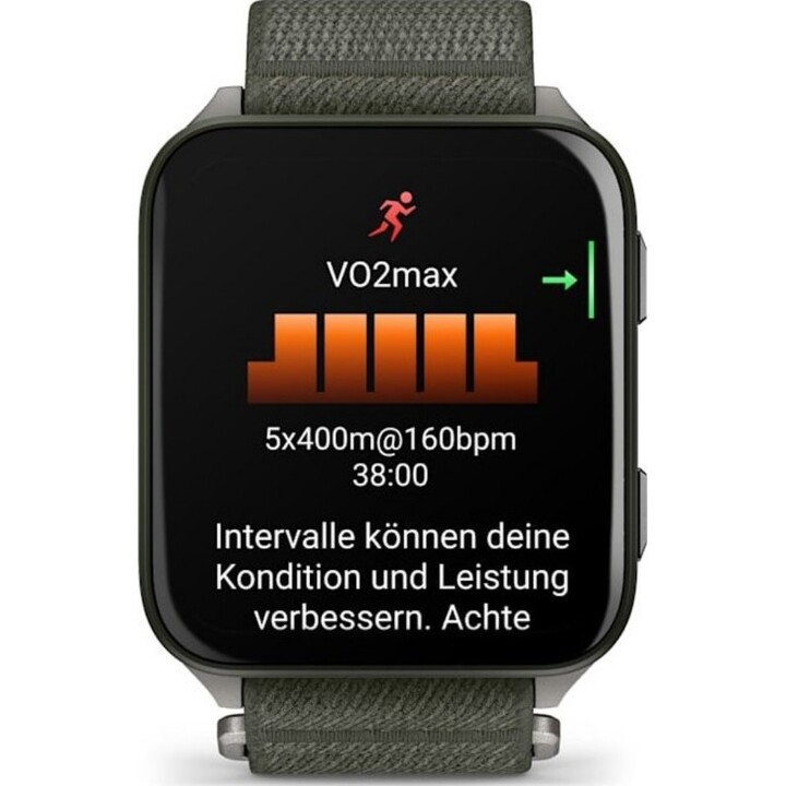 Garmin Venu X1 5,08 cm (2") AMOLED Numérique 448 x 486 pixels Écran tactile Gris Wifi GPS (satellite)