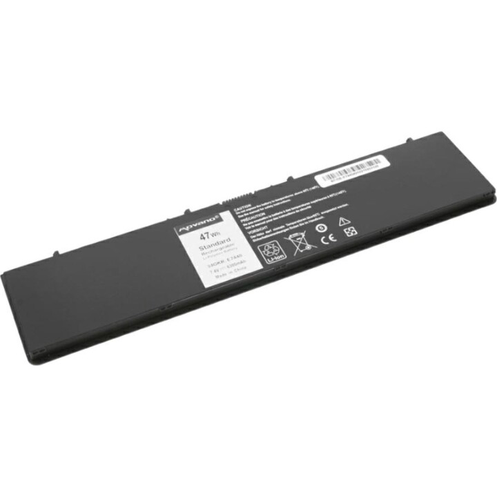 Bateria compatível Movano para laptop Dell Latitude E7440 7,6V 6300mAh
