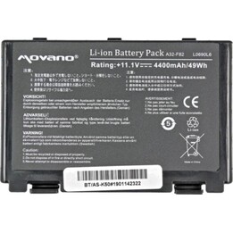 Batteria compatibile Movano per laptop Asus A32-F52 11,1 V 4400 mAh