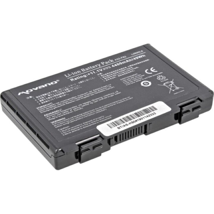 Movano Compatible Battery for Asus A32-F52 Laptop 11.1V 4400mAh