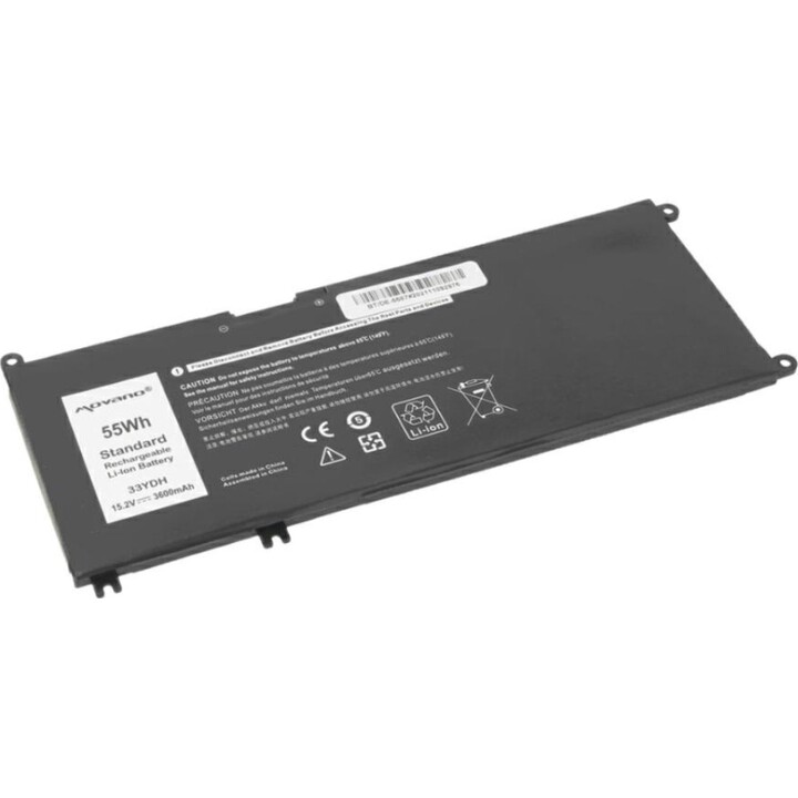 Batteria compatibile Movano per laptop Dell Inspiron 15 15,2 V 3600 mAh