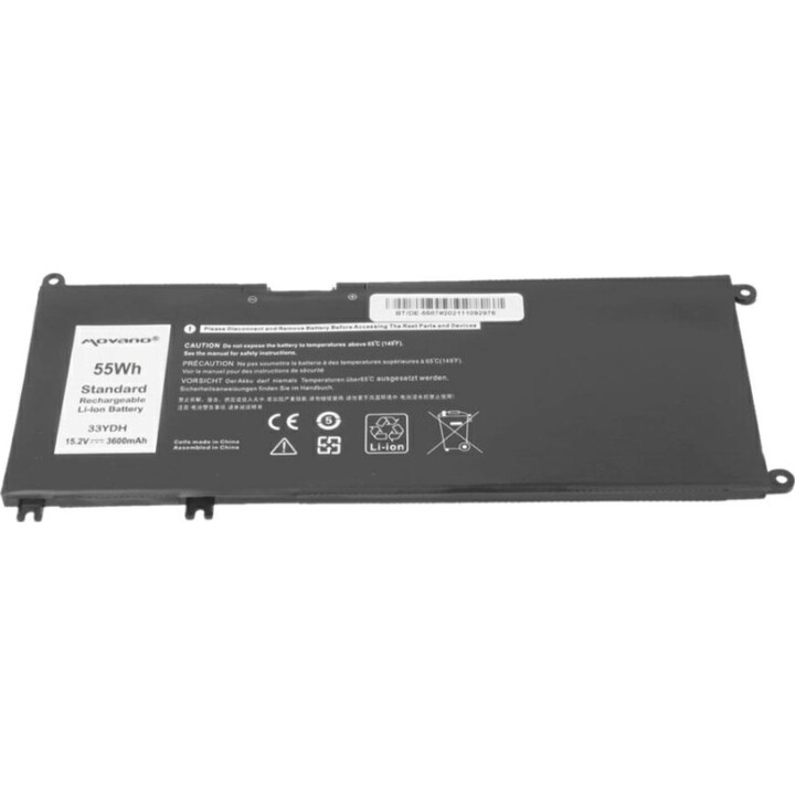 Batteria compatibile Movano per laptop Dell Inspiron 15 15,2 V 3600 mAh