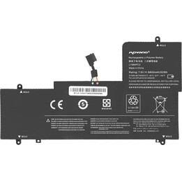 Movano-kompatibler Akku für Lenovo L15L4PC2 Laptop, 7,6 V, 6800 mAh