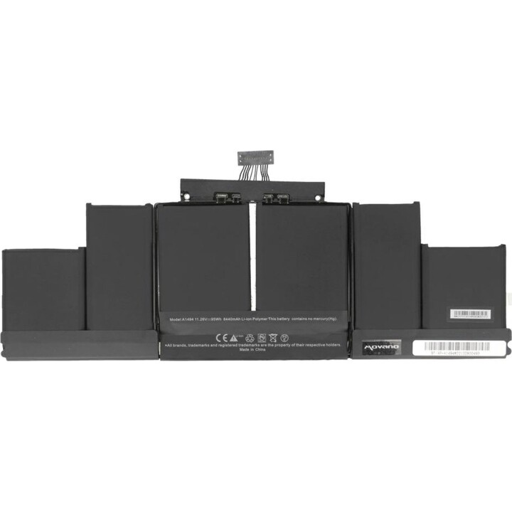 Movano-kompatibler Akku für Apple A1398 Laptop, 11,26 V, 8430 mAh