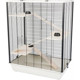 INTER-ZOO Diego, Jaula para roedores, 780x480x970 mm, Beige