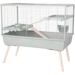 ZOLUX NEOLIFE100 RAB1 Gaiola para coelhos, 99 x 54 x 54 cm, Cinzento