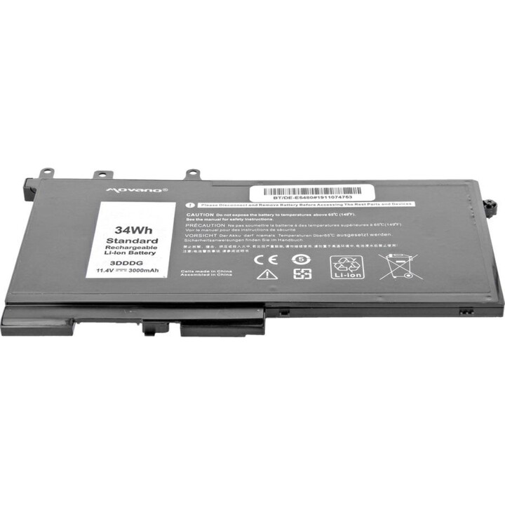 Movano Compatible Battery for Dell Latitude E5280 Laptop 11.4V 3000 mAh