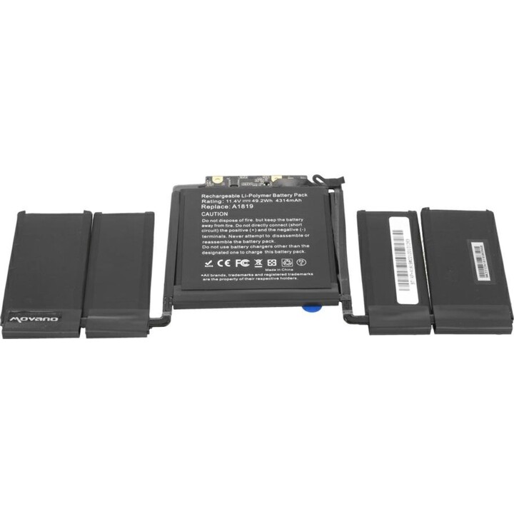 Bateria compatível Movano para laptop Apple A1370 11,4V 4314mAh