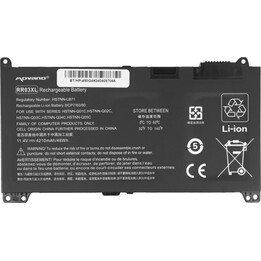 Movano Batería compatible para portátil HP RR03XL 11.4V 4210mAh