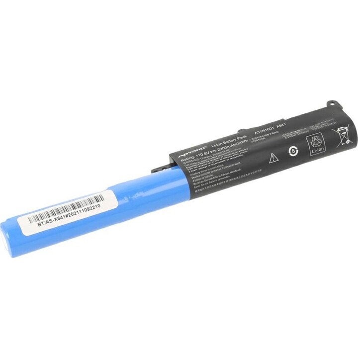 Batterie compatible Movano pour ordinateur portable Asus A31N1601 10,8 V 2200 mAh