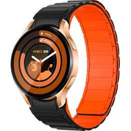 Colmi I28 Ultra Oro Correia magnética Preta interior Laranja - Relógio inteligente