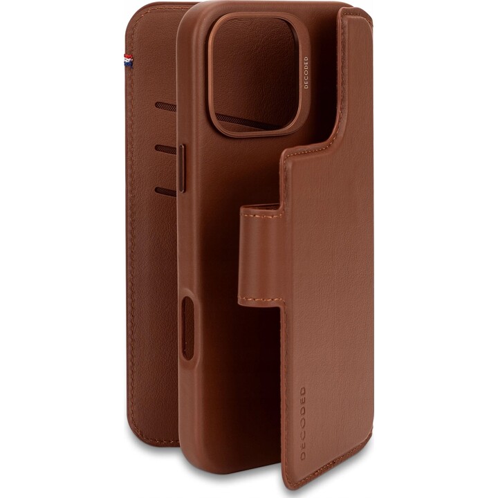 Decoded Leather Detachable Wallet Handy-Schutzhülle 16 cm (6.3") Geldbörsenhülle Braun