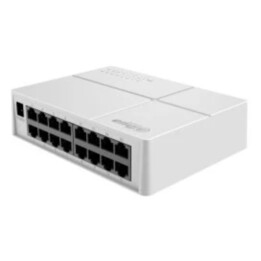 Dahua Technology SF1016L Switch de parede/escrivaninha Fast Ethernet (10/100) de camada 2 não gerenciado, cinza