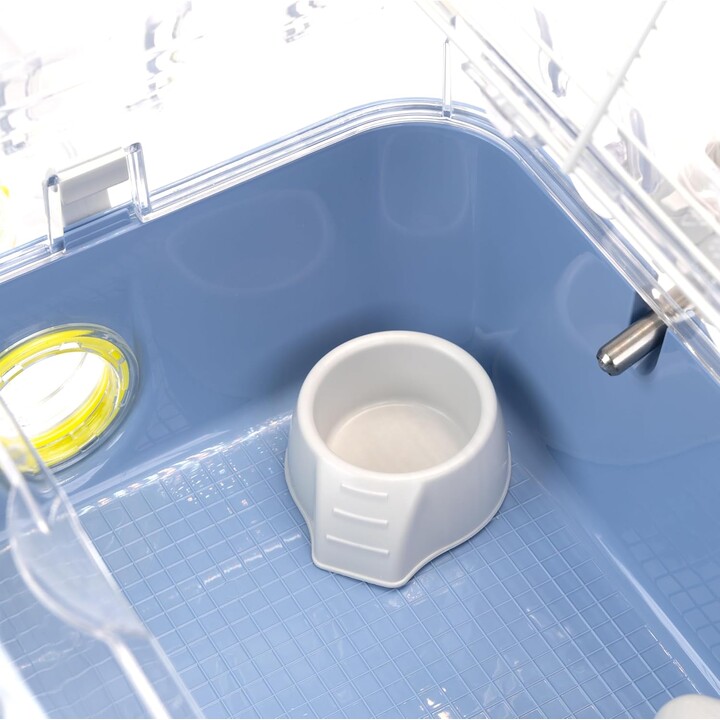 Jaula para hámster Ferplast COMBI 2, 79,5 x 29,5 x h 26,3 cm, Azul