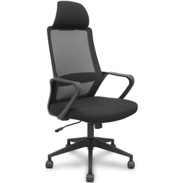 Sedia da ufficio Piqueras y Crespo Pro534 534BNY10050PNRN/ Nero
