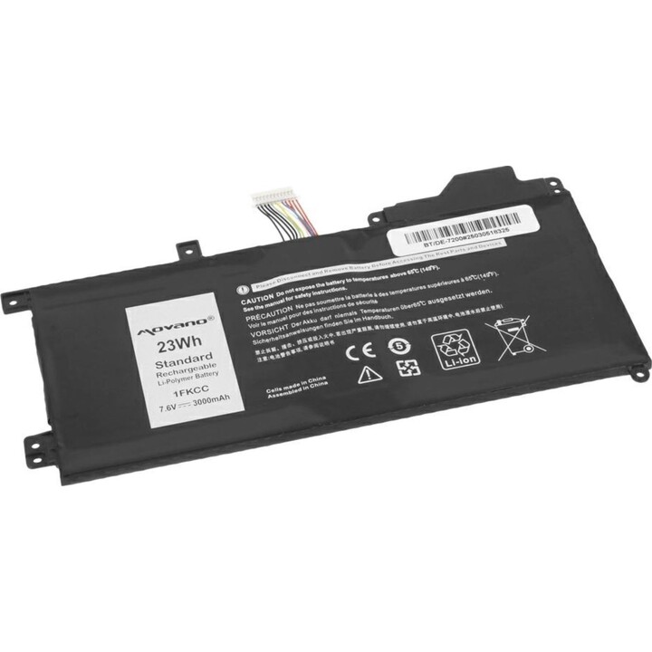Movano Batería compatible para portátil Dell Latitude 5295 7.6V 3000 mAh
