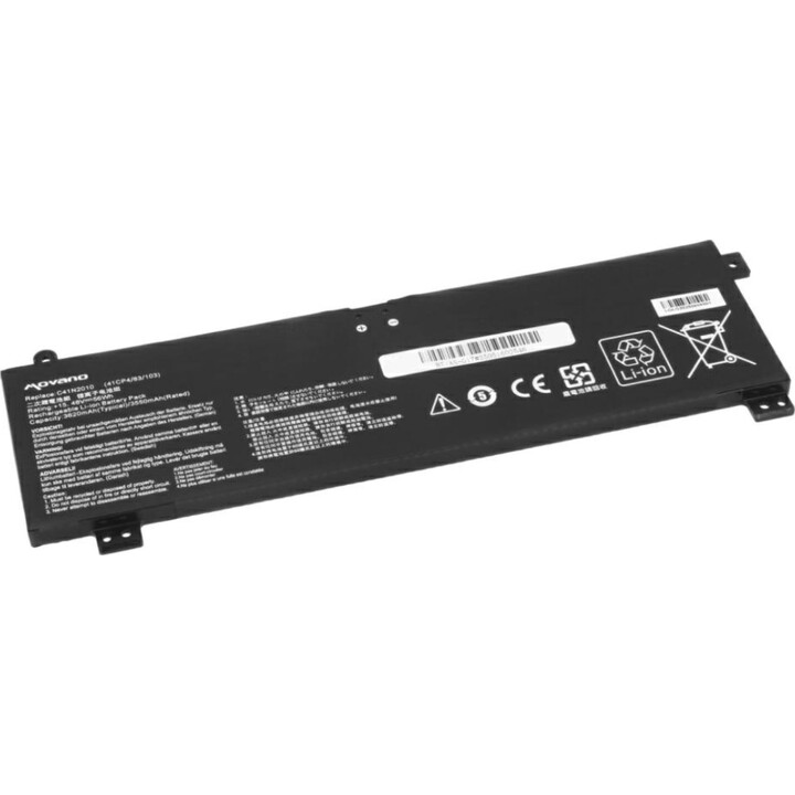 Bateria compatível Movano para laptop Asus C41N2010 15,48V 3620mAh