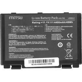 Batterie Mitsu compatible pour ordinateur portable Asus A32-F52 11.1V 4400mAh