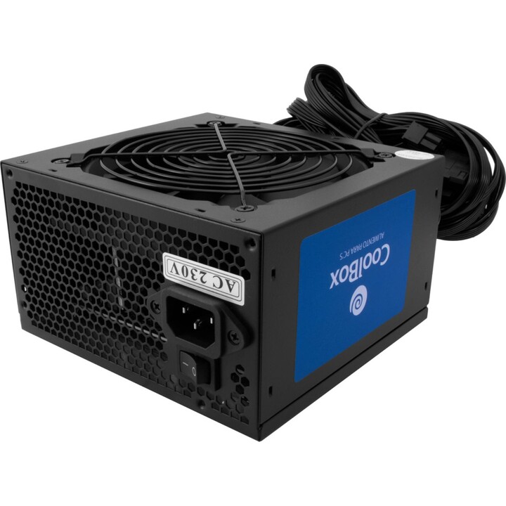 COOLBOX PowerLine2 COO-FAPW2-750 fuente de alimentación ATX 750W negra