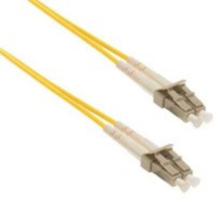 Cabo de fibra óptica Armored Shield Technologies LC/LC de 20 m e InfiniBand OFC amarelo