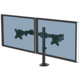 Braccio per monitor FELLOWES Dual Reflex™ Nero