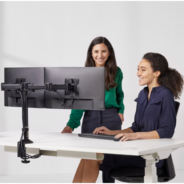 FELLOWES Dual Reflex™ Monitor Arm Black