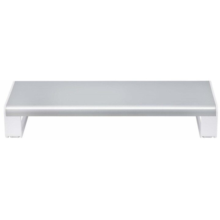 StarTech.com Support pour Moniteur Ergonomique, Jusqu'à 15kg, Hauteur Fixe de 9cm, Support pour Ordinateur Portable, Base en Aci