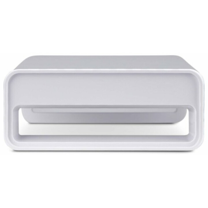 StarTech.com Support pour Moniteur Ergonomique, Jusqu'à 15kg, Hauteur Fixe de 9cm, Support pour Ordinateur Portable, Base en Aci