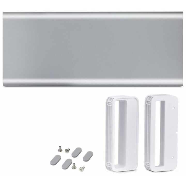 StarTech.com Support pour Moniteur Ergonomique, Jusqu'à 15kg, Hauteur Fixe de 9cm, Support pour Ordinateur Portable, Base en Aci