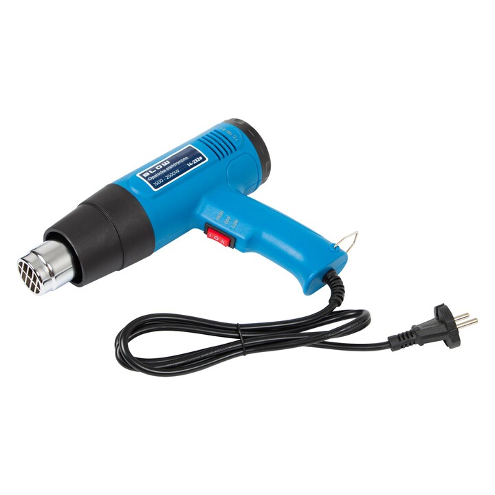 Pistola termica elettrica 1500 / 2500W 300 - 650°C SOFFIAGGIO