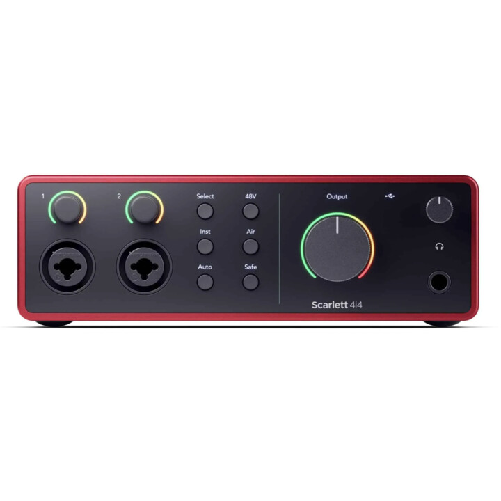 Focusrite Scarlett 4i4 4Gen - Audio Interfejs