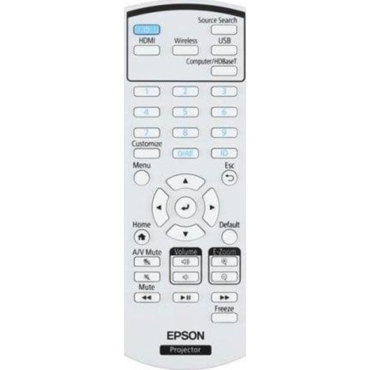 Epson EB-W55 Projector WXGA 4000 Lumens 320" Lamp 3LCD Built-in WiFi