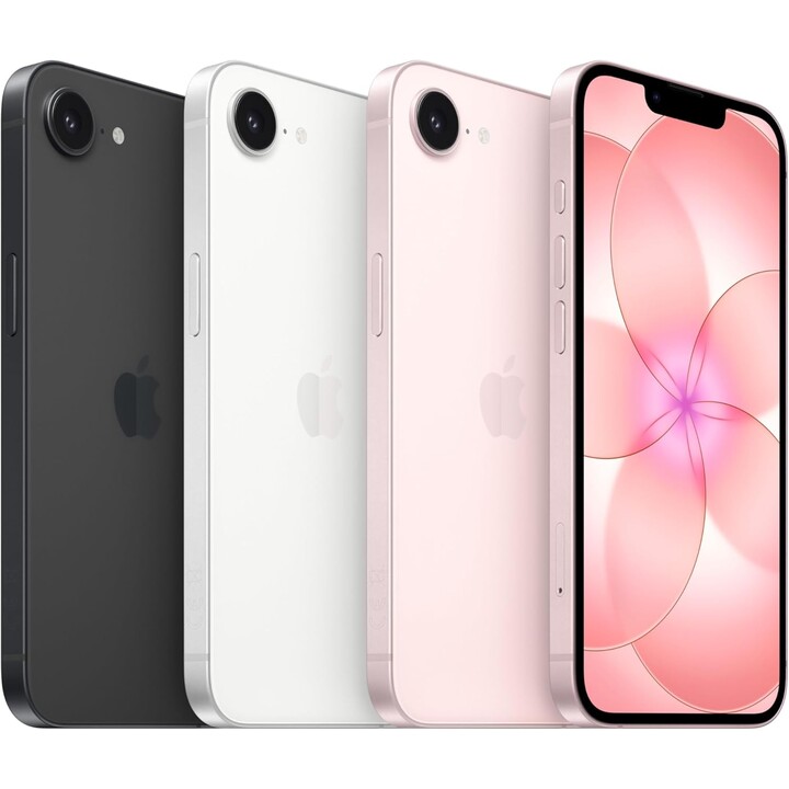 Apple iPhone 17e 256GB, 5G mobile phone with Apple Intelligence, A19 chip, Soft Pink