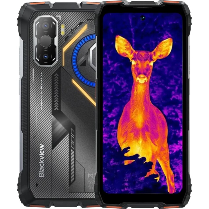 Blackview Rock 3, 8 Go 256 Go, 6,78 IPS LCD FHD+, 10 000 mAh, orange