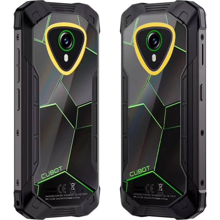 Cubot KingKong Mini 4, 6GB 128GB, 4.7 IPS LCD HD+, 4700mAh, Camping Light, Black Green