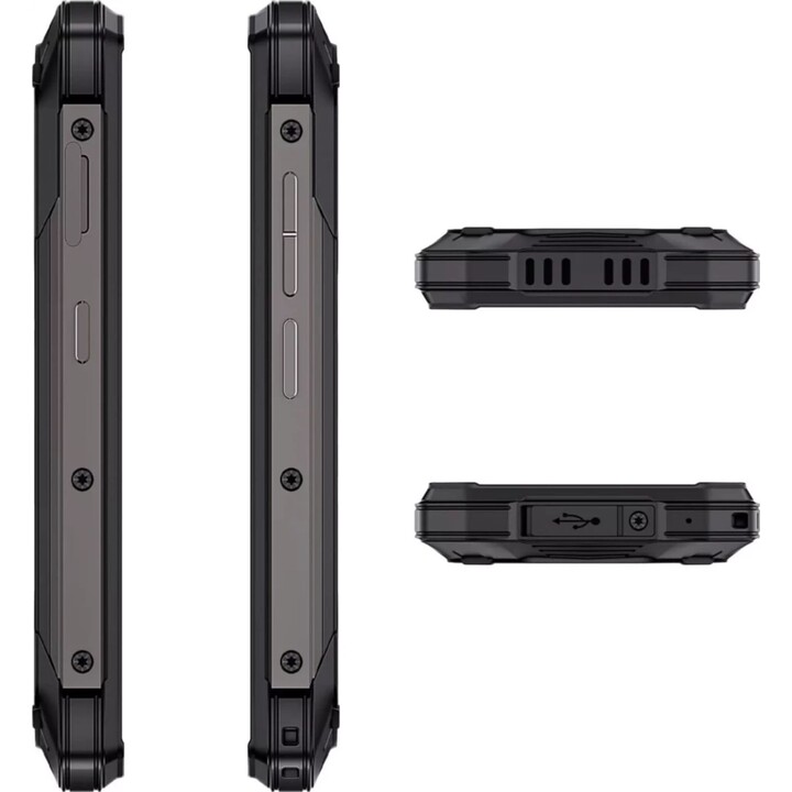 Cubot KingKong Mini 4, 6GB 128GB, 4,7 IPS LCD HD+, 4700mAh, luz de acampamento, preto verde
