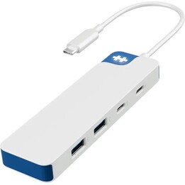 Flex 4 Anschluss Usb-c Combo Hub (Blau)