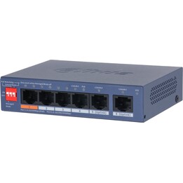 Switch|DAHUA|DH-CS4006-4ET2GT-60|Tipo L2|Porte PoE 4|CS4006-4ET2GT-60