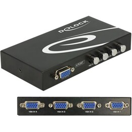 DELOCK 4-Port Bidirectional VGA Switch Manual