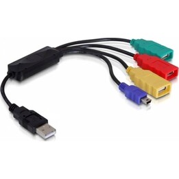 DELOCK USB 2.0 HUB 4-Port External Cable