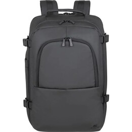 Rivacase Tegel 8465 Lässiger Rucksack, schwarzer Polyester-Schultergurtgriff