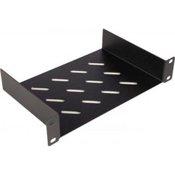 Scaffale fisso Equip 10" per armadi server. 1u 15cm Nero
