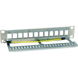 Pannello patch Equip 12x Cat6A 10" FTP 1U keystone assembly ws